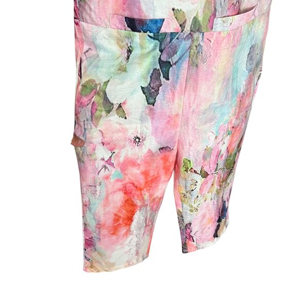Floral Overalls/ Jumper - Picture 2 of 5